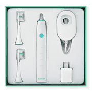 MedPal Trubrush Sonic Rechargeable Electric Toothbrush with 4 Modes and 2 Brush Heads, Built in 2 Min. Timer