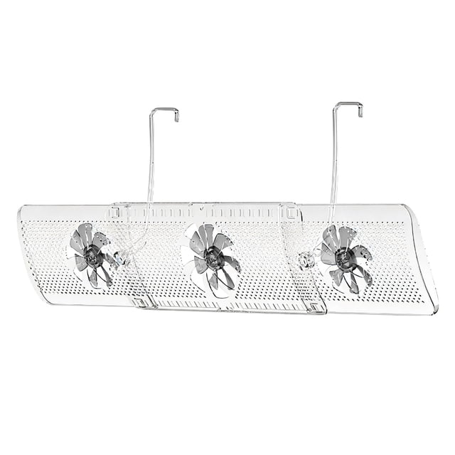 SIfdSeng Adjustable Air Conditioner Wind Deflector Stretchable AC Vent Cover Direct Blow Cool Air for Home