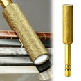 thumbnail image 2 of Diamond Chainsaw Sharpener, 6/8/10/12/14/16MM High Hardness Grinding Bits Polishing Stones Marble Granites Engraving Edges, Durable Files for Electric Chainsaws/Garden Tools, 1Pc(Gold3,5.9x0.47"), 2 of 9