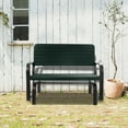 thumbnail image 4 of Costway Outdoor Patio Swing Porch Rocker Glider Bench Loveseat Garden Seat Steel, 4 of 10