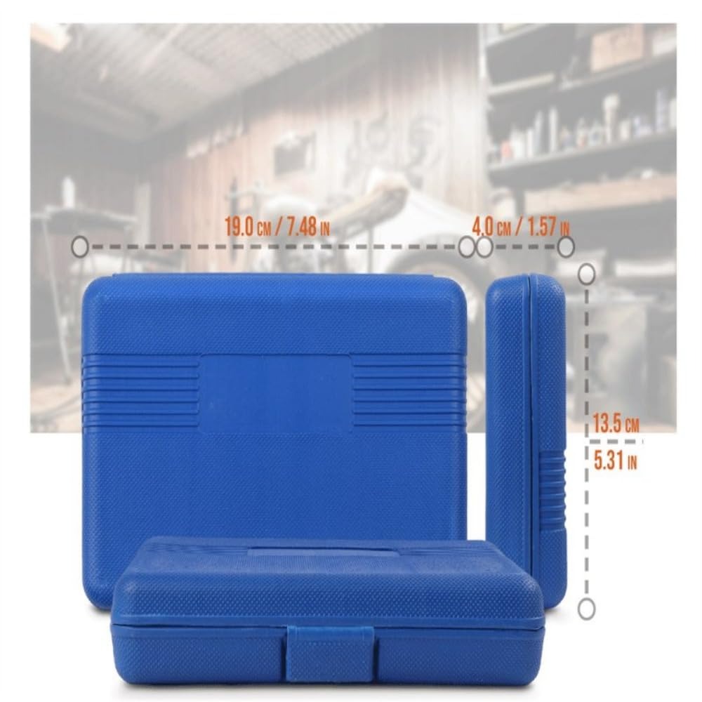 50Pcs Magnetic Screwdriver Bit Set With Storage Box 75mm Ultra Long High Strength Chromium Vanadium Steel Drill Bits Set