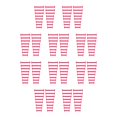 thumbnail image 2 of Qarigey 16 Uds. De cordones elásticos, herramienta gratuita para atar zapatos, accesorios para calzado, hebillas de silicona, hebilla sin cordones rosa Rosa 10piezas Qarigey CBP016171, 2 of 4