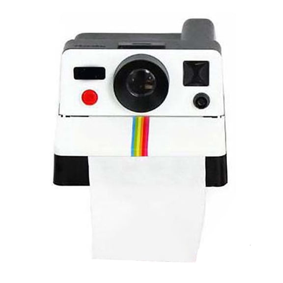 Ciwanning Tissue Box for Creative Toilet Roll Camera Paper Holder Bathroom Napkins Organiz