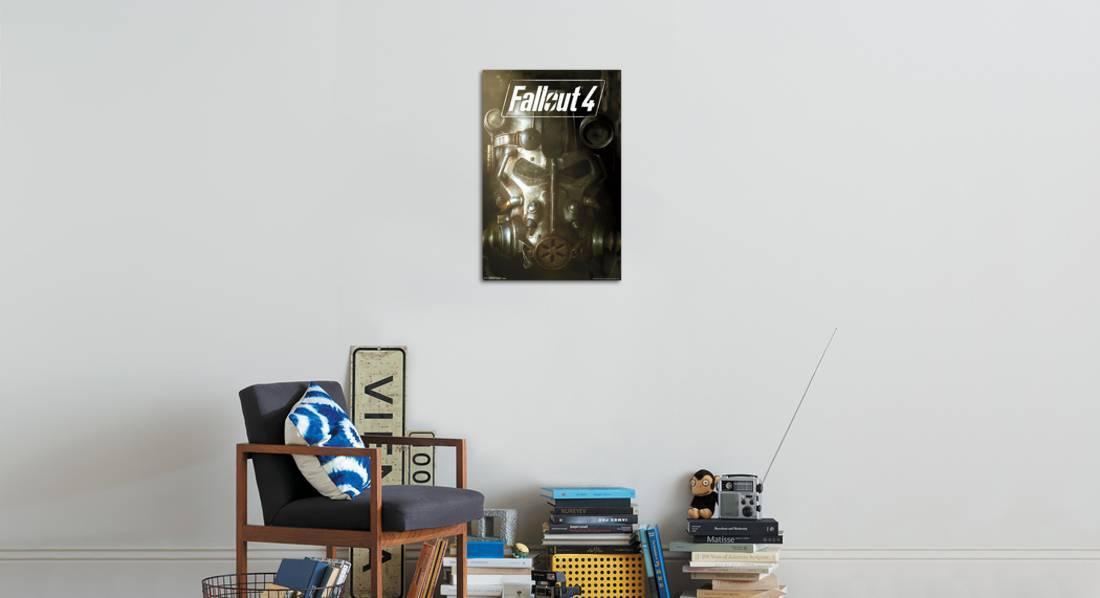 Fallout 4 Key Art Game Video Gaming Poster 22x34