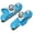 Blue, variant on ZTTO Road Bike Brake Pads, C-Brake Aluminum Alloy No-Noise No-Skid Rubber Blocks Replacement Accessory for Cycling Enthusiasts, 2.2 inches / 5.5 cm (Black Color Variant)