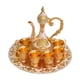 thumbnail image 1 of Juego de tetera turca BLESIY Con 6 tazas de café y bandeja vintage, 1 of 8