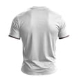 thumbnail image 4 of 9 11 Memorial 25th Anniversary Shirt for Men 2001-2026 We Will Never Forget Patriot Day Twin Towers Graphic Mens Short-Sleeve Vneck T-Shirt, 4 of 4