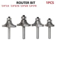 thumbnail image 4 of Lefu 1Pc Round Over Beading Edging Router Bit 1/4\" Shank 2-Flute Woodworking cutter, 4 of 5