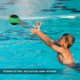 thumbnail image 2 of Pelota que rebota en el agua, piscina al aire libre, playa, juego deportivo que rebota, juguete para familiares y amigos, negro y verde, 2 of 9