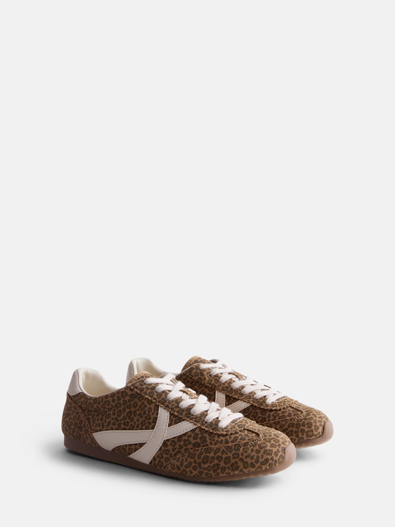 Scenario Women's Lace Up Low Profile Sneakers
