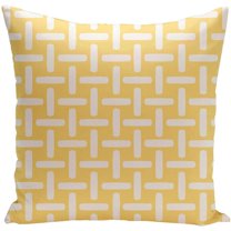 Simply Daisy 16" x 16" Geometric Decorative Outdoor Pillow