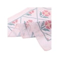 thumbnail image 5 of INSPIRE CHIC Women's Floral Printed Cotton Blended Scarves, Small Square Flowers Gauze Headscarf Neckerchief 21.7x21.7" Rust Red, 5 of 6
