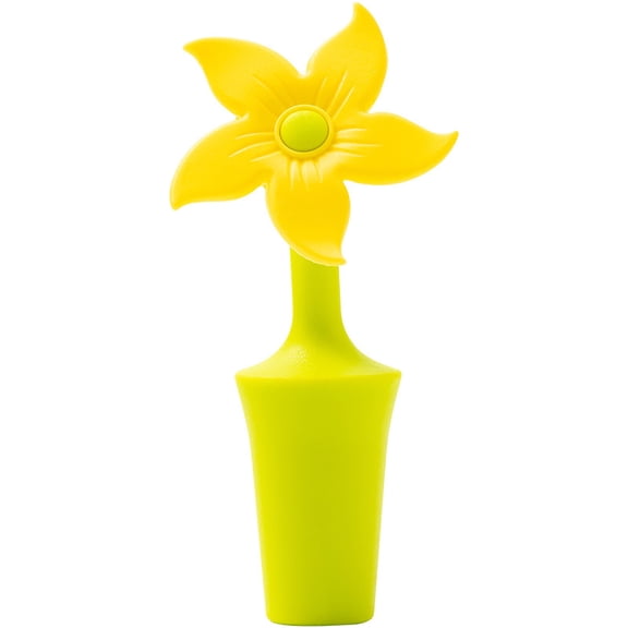 Tiitstoy Flowal Wine Stoppers for Wine Bottles, Reusable Wine Bottle Stopper, Cute Funny Kitchen Wine Bottle Stopper, Novelty Wine Stoppers for Wine Bottles