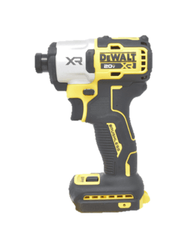 DEWALT 20V MAX XR 1/4 in. Brushless Impact Driver (DCF845B) – 1,825 in-lbs Torque, 3-Speed Control, LED Work Light, Bare Tool