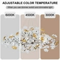 thumbnail image 4 of Modern Chandeliers for Dining Room - 59In Black Rectangle Brass Large Tree Branch Art Deco Mid Century Chandelier with Ginkgo Leaves, Farmhouse Chandelier for Living Room,Bedroom, 4 of 8