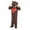 Brown, variant on Elephant Costume Colorful Checkered Patchwork Jumpsuit with Hood Halloween Dress Up Book Character Outfit for Themed Party Stage Performance Rainbow Animal