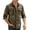 Army Green, variant on Cotton Linen Shirts for Men 2026 Spring Relaxed Fit Long Sleeve Button Down Lapel Collar Business Casual Work Shirt