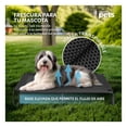 thumbnail image 2 of Cama Elevada para Perro con Malla Transpirable, Catre de Mascotas Esquimal (Negro, 122x85x20 cm), 2 of 7
