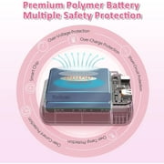 Yoobao Portable Charger 20W 10000mAh Cute USB-C in & Out Power Bank Fast Charging, PD 3.0+QC 4.0 High-Speed Charging Phone Battery Pack for iPhone 14 13 12Pro Max iPad Samsung - Pink