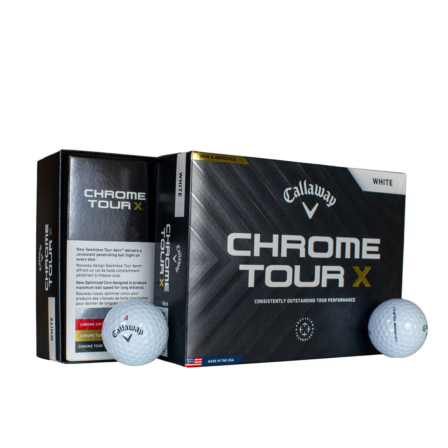 Callaway Chrome Tour X アメリカンフラッグ　ボール Chrome Tour X Golf Balls