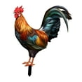 thumbnail image 2 of jinwen Animal Statue Stakes Floor Decoration Lifelike Figures Chicken Sculpture, 2 of 9