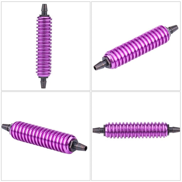 Greensen Nitro Car Cooler, Fuel Tank Cooler,Aluminum Alloy Back Pressure Cooler Fit RC 1/8 1/10 Nitro Car Buggy Truck