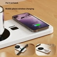 thumbnail image 2 of Coffee Mug Warmer, 2 in 1 Phone Wireless Charger Drink Heating, 3 Heat Settings, Temperature Controlled, 8H Auto Off, Candle Warmer, USB Heating Coaster Warmer with Touch Tech for Coffee, Milk and Tea, 2 of 8