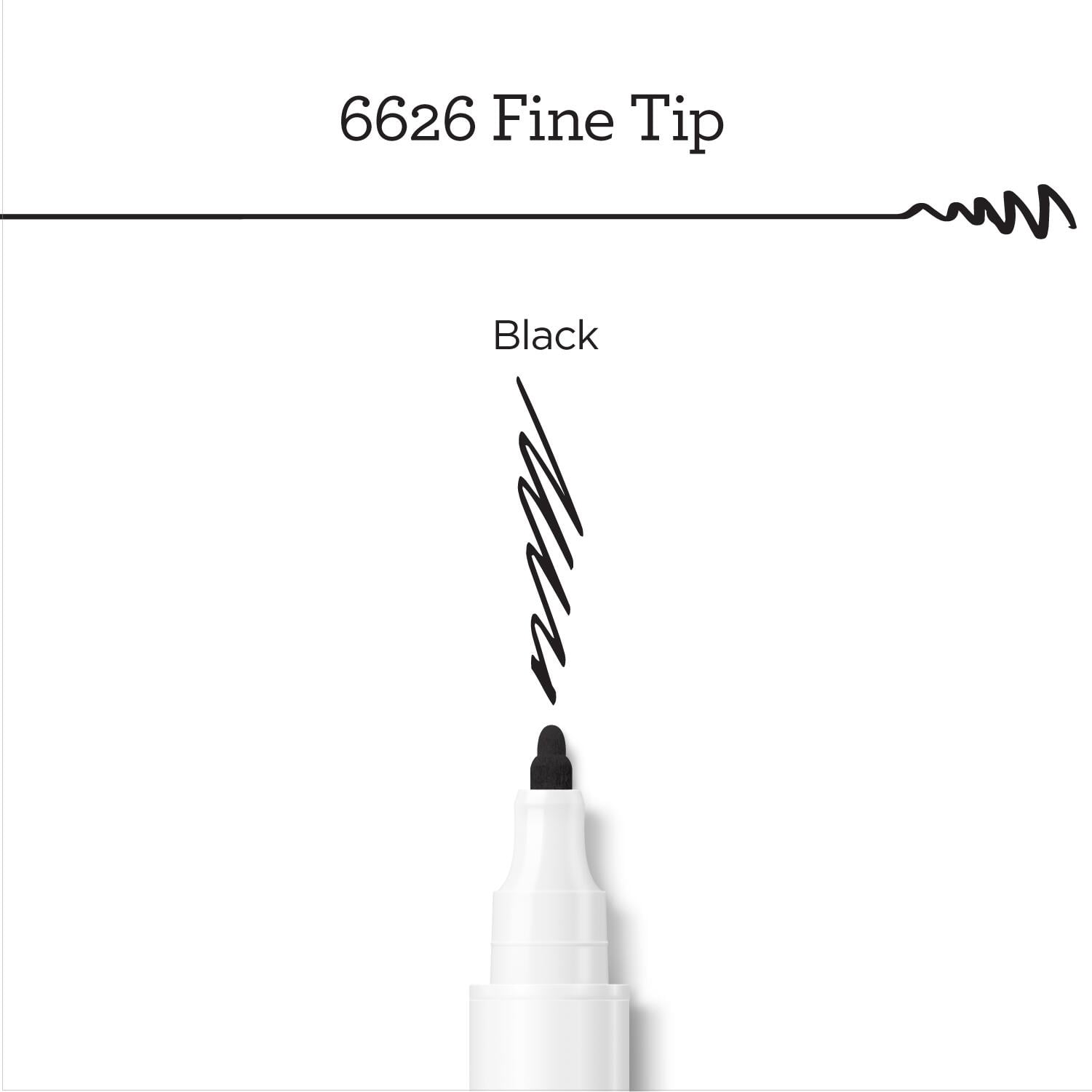 Apple Barrel Multi-Surface Fine Tip Paint Pen, Black, 1 Piece