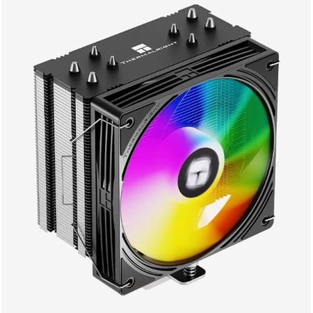 Thermalright AG4 SE ARGB Black CPU Air Cooler Dual Platform Heat Pipes with Sync RGB PWM Fan High Performance Computer Cooling Systems