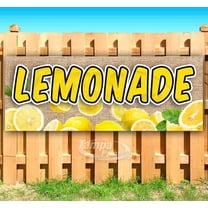 Lemonade 13 oz Vinyl Banner With Metal Grommets