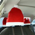 thumbnail image 1 of Christmas Hat for Car Seat Headrest Cover Creative Seat Protection Santa Hat Vehicle Headrest Accessories Christmas Decoration, 1 of 5