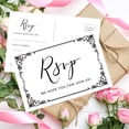 thumbnail image 3 of Koyal Wholesale 56-Pk RSVP Postcards for Wedding Art Deco Frame Cardstock Response Reply Cards, "4 x 6", 3 of 5