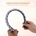 thumbnail image 6 of Unique Bargains Thick Braided Headbands Non-slip Fashion Headbands Twisted Braid Knotted Hair Hoop for Women Purple, 6 of 7