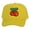 Yellow, variant on Top Headwear Large Cherry Hat - Mens Womens Cherries Snapback Trucker Cap White/Kelly Green