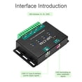 thumbnail image 4 of USB To 4 Way Converter, 480Mbps 5.08mm Terminals Industrial Grade Serial Port Module  for Accessory, 4 of 7