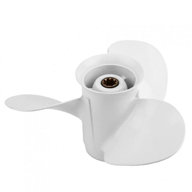 Boat Propeller, 48-828152A12 Aluminum 3 Blade Propeller Right Rotation Replacement For 9.9HP 2 4 Stroke 1984 For Maintenance