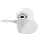 thumbnail image 3 of 9 1/4 x 11j for Yamaha 9.9-15-20HP 3 Blade Aluminium 8 Spline Propeller, 3 of 5