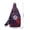 Red, variant on FEOLGEHLY Sling Bags for Women Men, Cloth Small Crossbody Bags, Multi-Pocket Crescent Shoulder Bag Lightweight Tote Sports Chest Bag with Adjustable Strap Reflective Design for Outdoor Travel Commute