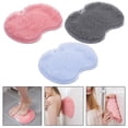 thumbnail image 4 of BUYISI 2PCS Foot Scrubber Mat Exfoliates Feet and Back Space Saving Wall Mount grey, 4 of 4