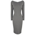 thumbnail image 1 of Peach Couture Bodycon Bodice Slim Fit Evening Dress, 1 of 1