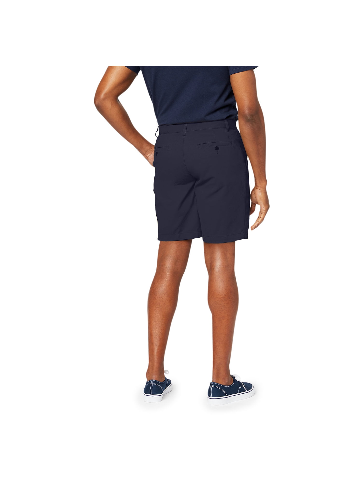 Dockers Men's Straight Fit 10.5" Inseam Twill Shorts with Stretch