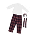 thumbnail image 3 of Traje de manga larga para niños conjuntos de ropa de otoño para niños algodón transpirable exquisito para uso diario para fiesta de cumpleaños para boda LHCER Otros, 3 of 8