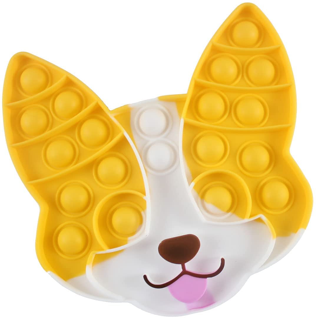 Hodofice Easter Gift Pop XXL Fidget Toy Giant Dog Push Jumbo Toys Giant  Large Silicone Anti-Stress Toy Big XXXL 2022 Small for Children: :  Toys