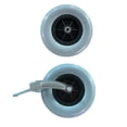 thumbnail image 3 of Rueda delantera de silla de ruedas de 8 pulgadas que reemplaza directamente los accesorios de silla de ruedas manuales Sin horquilla delantera, 3 of 8
