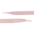 thumbnail image 3 of 2 pares de cordones planos para mujer, zapatillas de deporte, cordones de lona Gris rosado pálido 130cm/51.2", 3 of 4