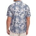 thumbnail image 6 of GIRUNS Men's Hawaiian Beach Short Sleeve Button Down Shirt Tropical Cuban Collar Casual Shirt, 6 of 7