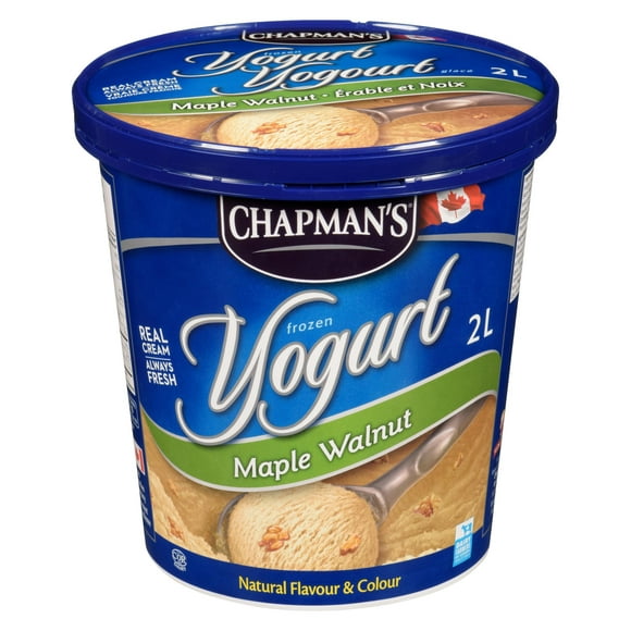 Chapman's Frozen Yogurt Maple Walnut, 2L