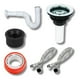 thumbnail image 3 of Fregadero Tarja Tipo Bar 38x38 con kit Flexible, 3 of 3