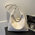 thumbnail image 2 of Bolso de mano texturizado para mujer, estilo retro, de un solo hombro, estilo tote, tendencia de invierno 2025, 2 of 5