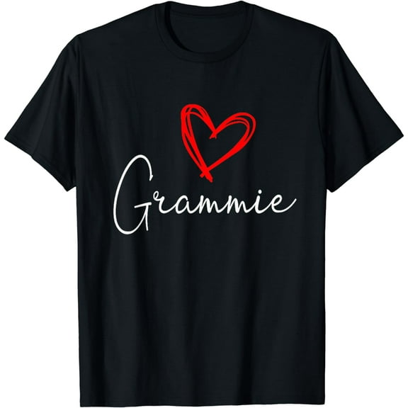Womens Grammie Gift Grandma Christmas Mother's Day T-Shirt